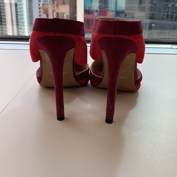 Express Stiletto Mules faux suede - Picture 3 of 5